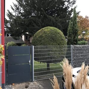 Geteilte Blechfüllung