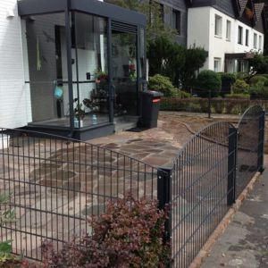 Design- und Schmuckzaun